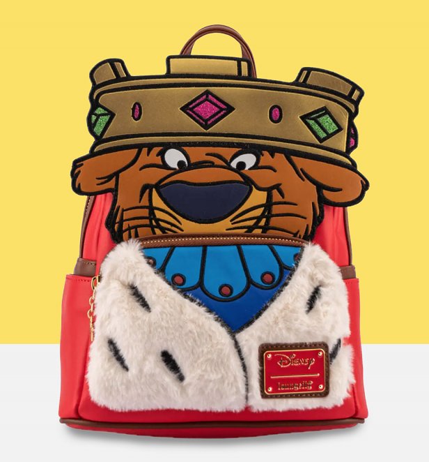 Loungefly Disney Robin Hood Prince John Cosplay Mini Backpack