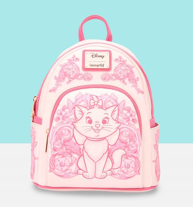 Loungefly Disney The Aristocats Marie Floral Mini Backpack Loungefly Disney The Aristocats Marie Floral Mini Backpack