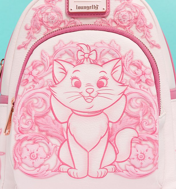 Loungefly Disney The Aristocats Marie Floral Mini Backpack