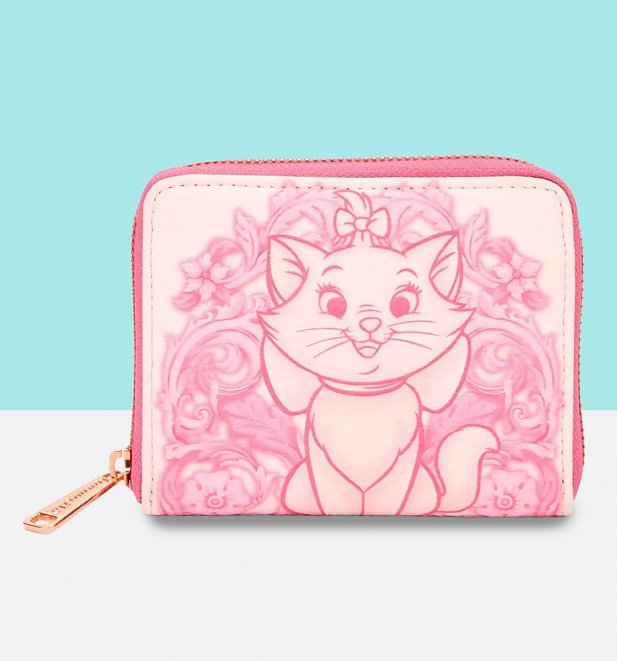 Loungefly Disney The Aristocats Marie Floral Zip Wallet