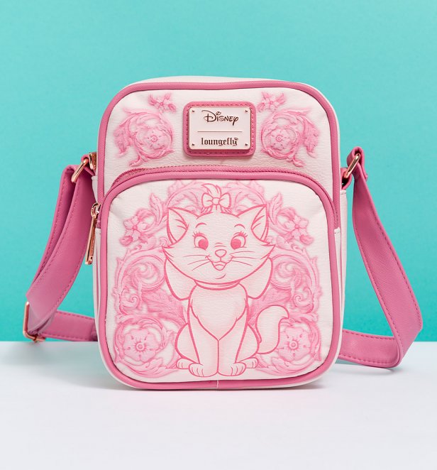 Loungefly Disney The Aristocats Marie Tonal Carving Crossbody Bag