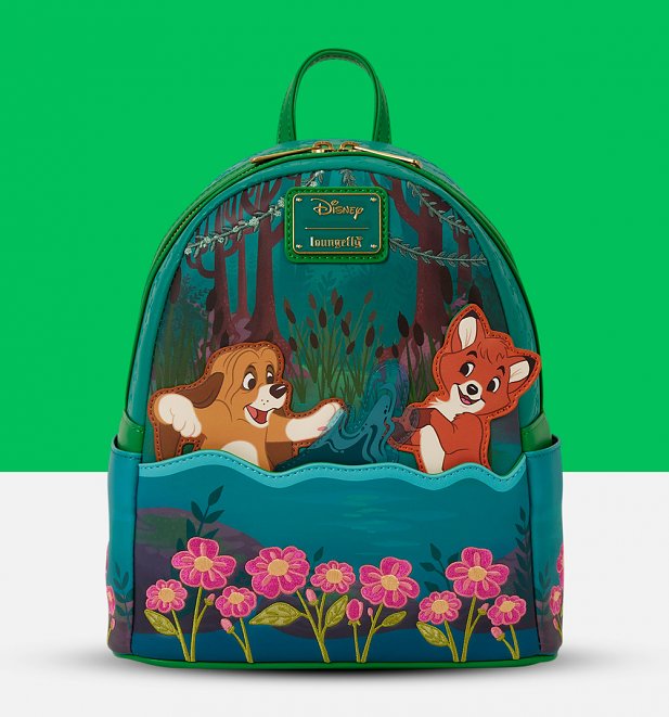 Loungefly Disney The Fox And Hound Mini Backpack