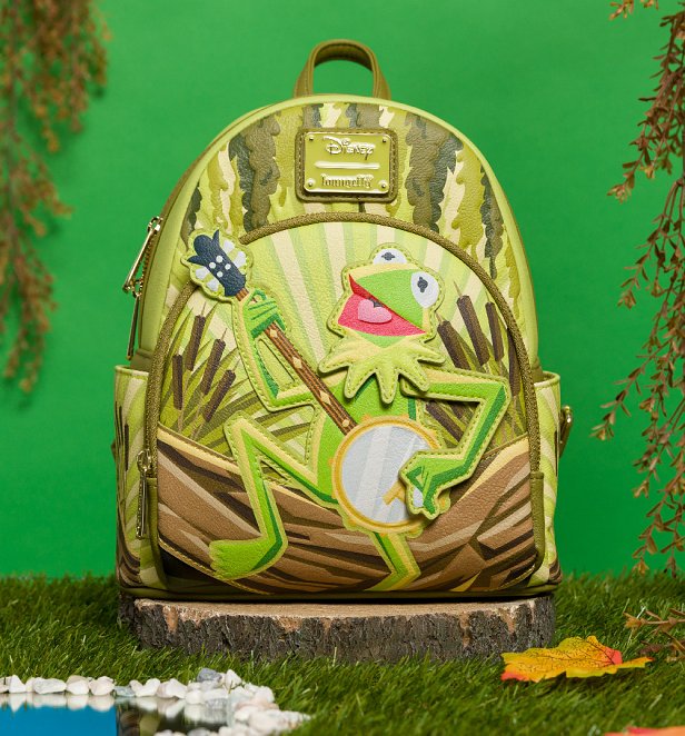 Loungefly Disney The Muppets Kermit Mini Backpack Loungefly Disney The Muppets Kermit Mini Backpack
