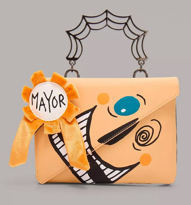 Loungefly Disney The Nightmare Before Christmas Mayor Reversible Crossbody Bag Loungefly Disney The Nightmare Before Christmas Mayor Reversible Crossbody Bag