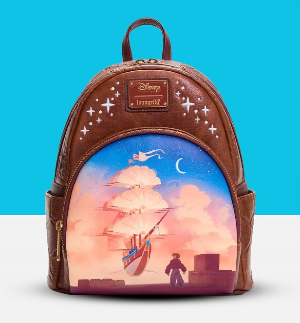 Loungefly Disney Treasure Planet Ship Mini Backpack Loungefly Disney Treasure Planet Ship Mini Backpack