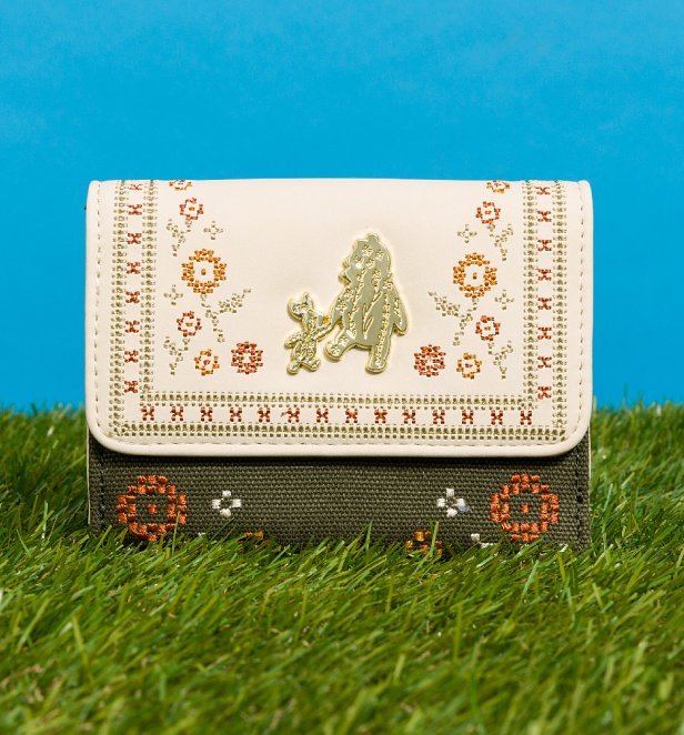 Loungefly Disney Winnie The Pooh Cross Stitch Wallet Loungefly Disney Winnie The Pooh Cross Stitch Wallet