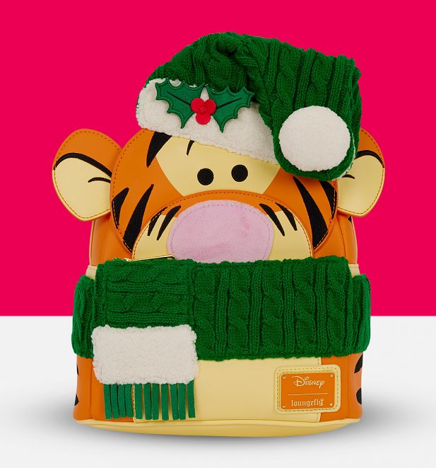 Loungefly Disney Winnie the Pooh Tigger Holiday Cosplay Mini Backpack