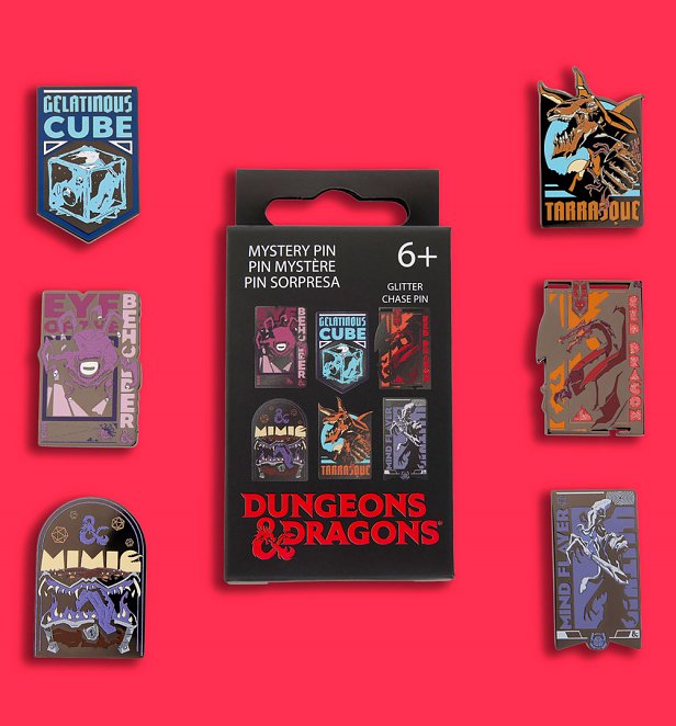 Loungefly Dungeons And Dragons Mystery Box Pin