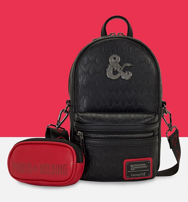Loungefly Dungeons And Dragons Sling Bag With Coin Bag