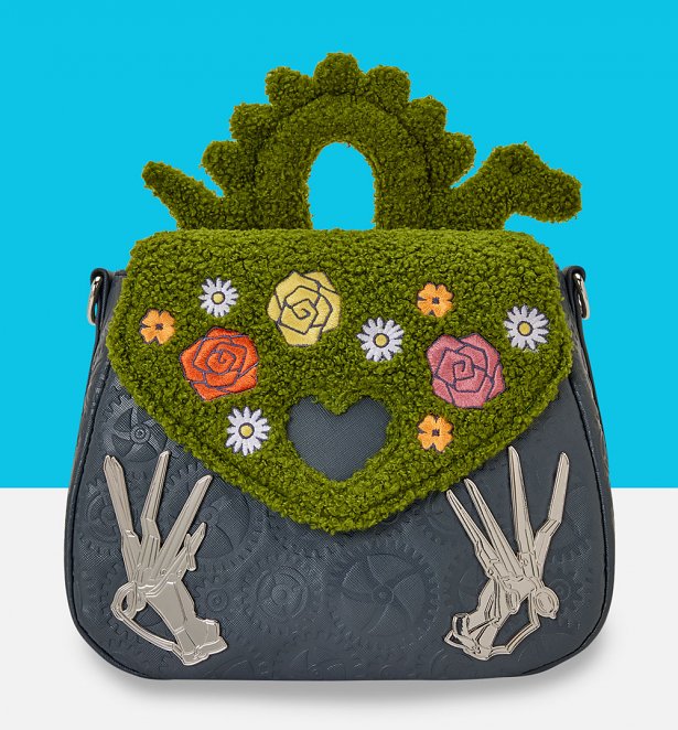 Loungefly Edward Scissorhands Sherpa Crossbody Bag