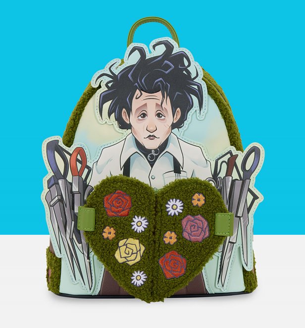 Loungefly Edward Scissorhands Sherpa Mini Backpack