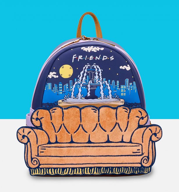 Loungefly Friends Velvet Couch Mini Backpack