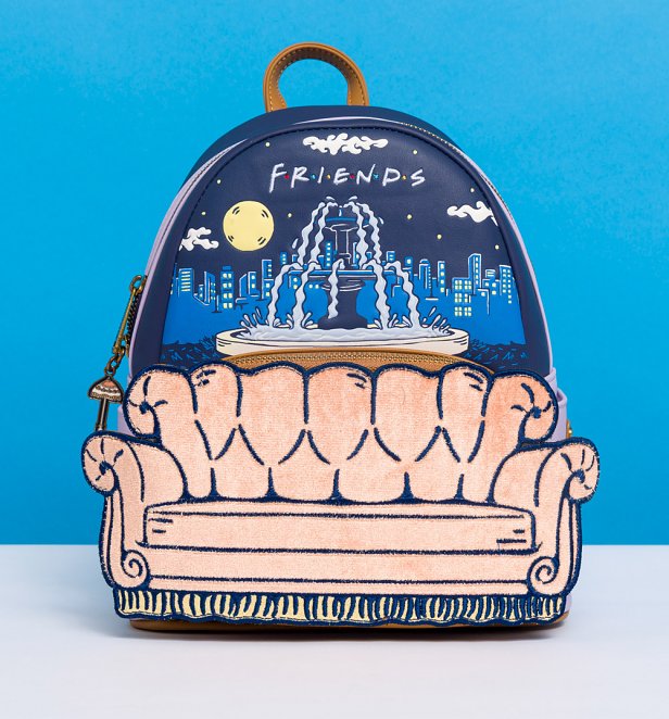 Loungefly Friends Velvet Couch Mini Backpack