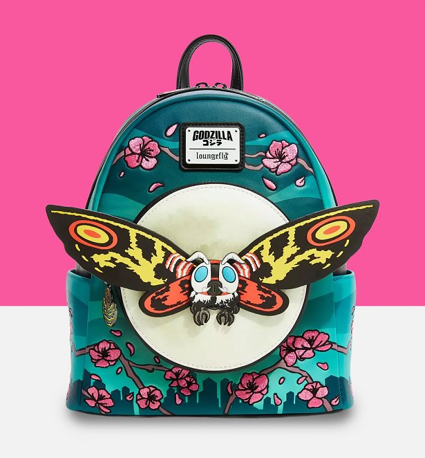 Loungefly Godzilla Mothra Wings Mini Backpack Loungefly Godzilla Mothra Wings Mini Backpack