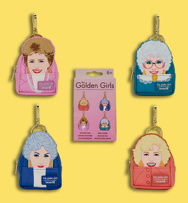Loungefly Golden Girls Mystery Mini Backpack Keychain Charm
