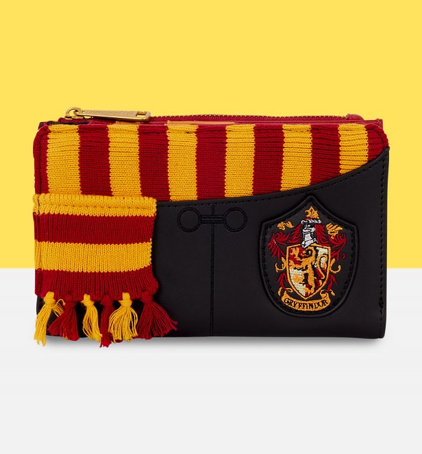 Loungefly Harry Potter Gryffindor Uniform Flap Wallet