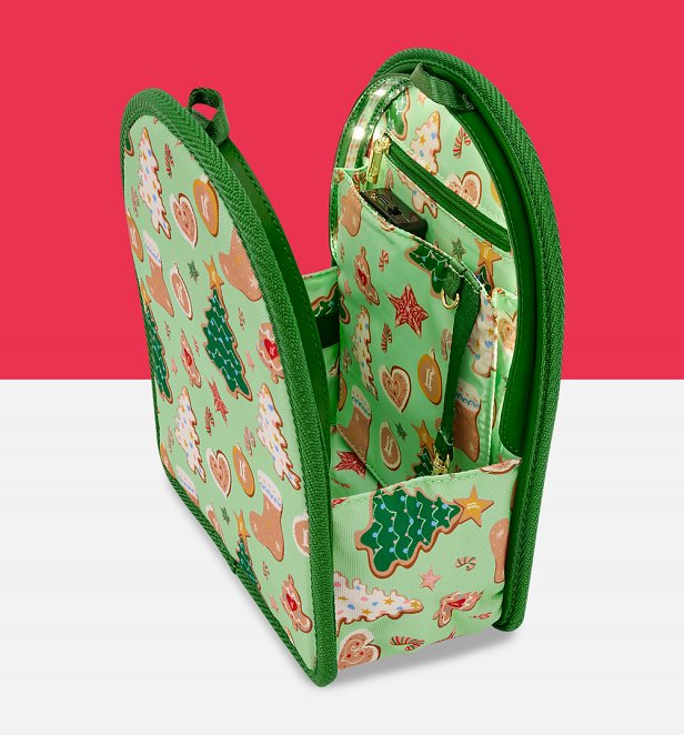 Loungefly Holiday Treats Light Up Mini Backpack Insert Organiser Loungefly Holiday Treats Light Up Mini Backpack Insert Organiser