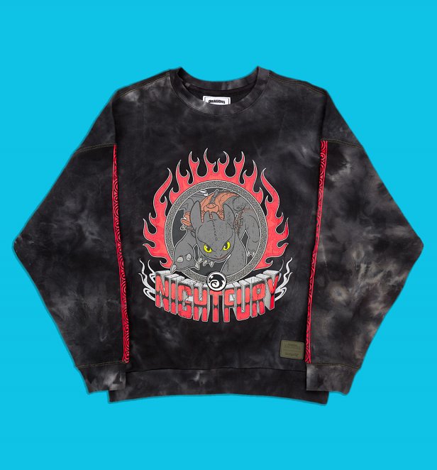 Loungefly How To Train Your Dragon Crewneck Sweatshirt Loungefly How To Train Your Dragon Crewneck Sweatshirt