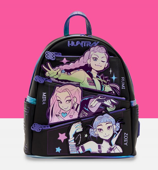 Loungefly KPop Demon Hunters Huntrix Mini Backpack