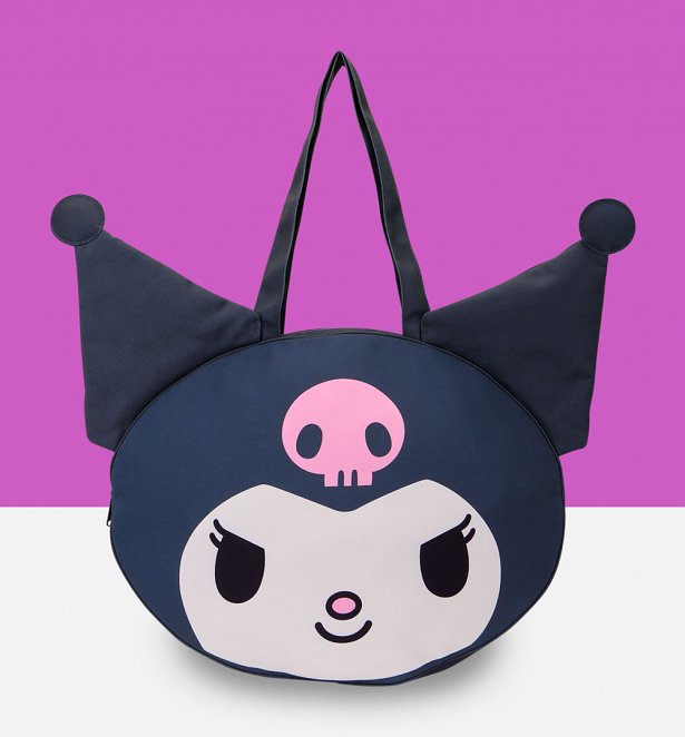 Loungefly Kuromi Oversize Canvas Tote Bag