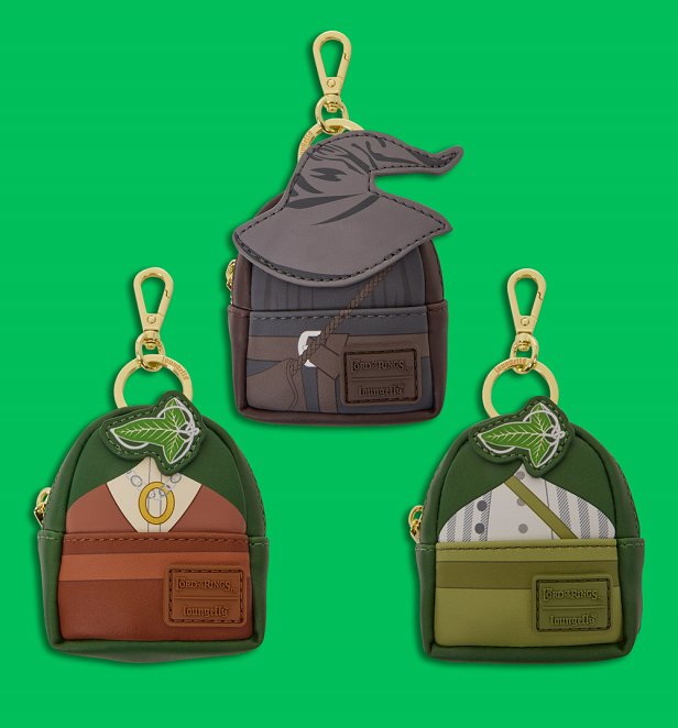 Epic Keychains Loungefly The Lord Of The Rings Characters Mystery Mini Backpack ...