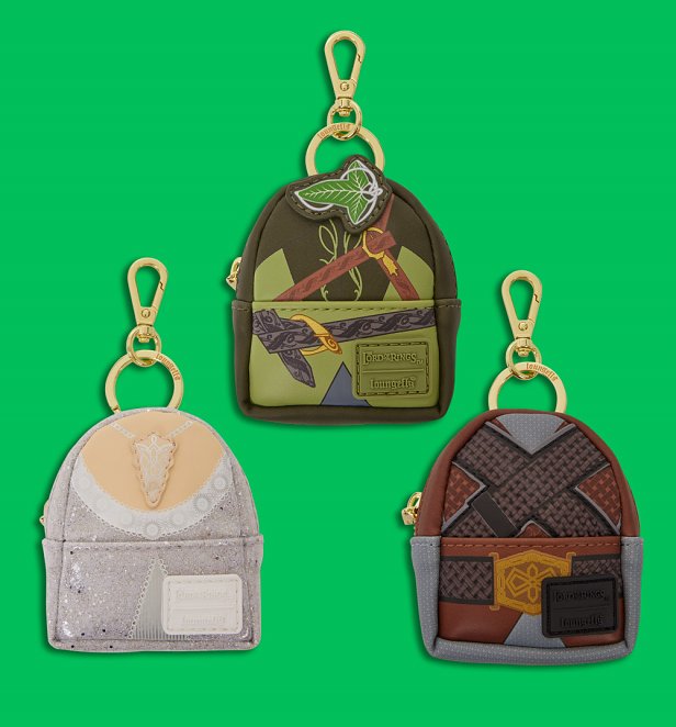 Epic Keychains Loungefly The Lord Of The Rings Characters Mystery Mini Backpack ...