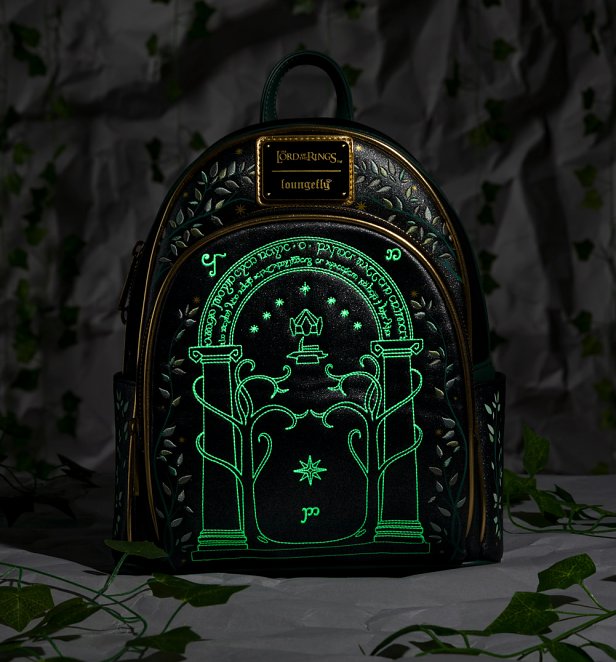 Loungefly The Lord Of The Rings Doors Of Durin Glow In The Dark Mini ...