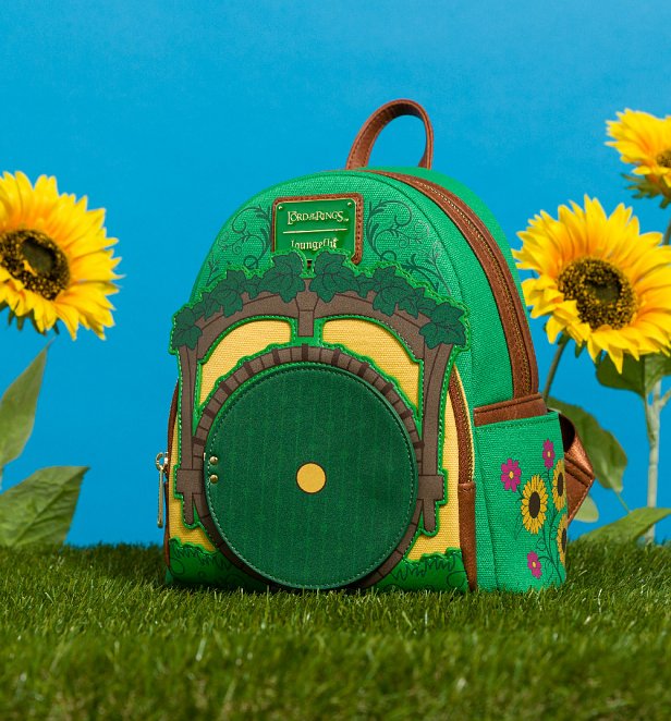 Loungefly The Lord of the Rings Hobbit Door Scene Mini Backpack Loungefly The Lord of the Rings Hobbit Door Scene Mini Backpack