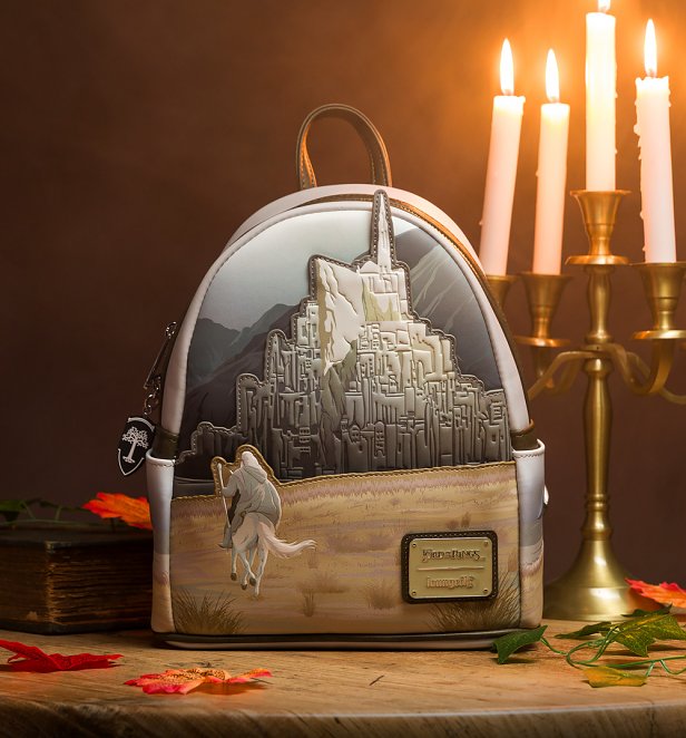 Loungefly The Lord Of The Rings Minas Tirith Mini Backpack Loungefly The Lord Of The Rings Minas Tirith Mini Backpack