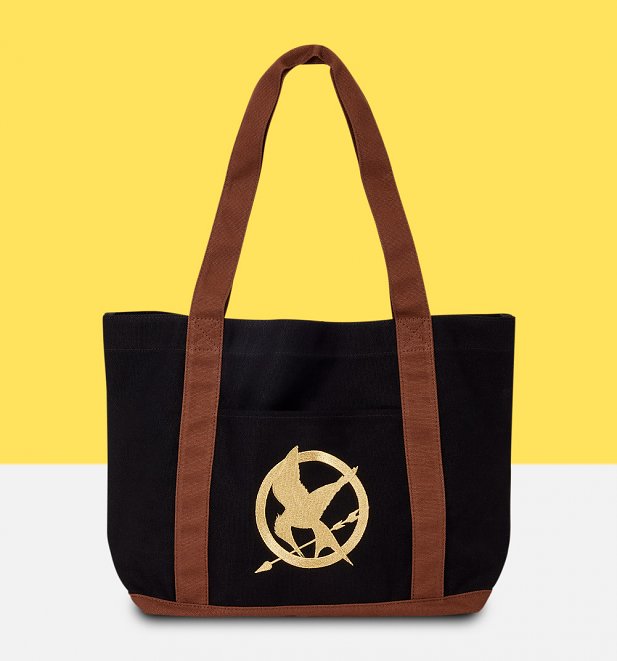 Loungefly Lionsgate The Hunger Games District 12 Canvas Tote Bag