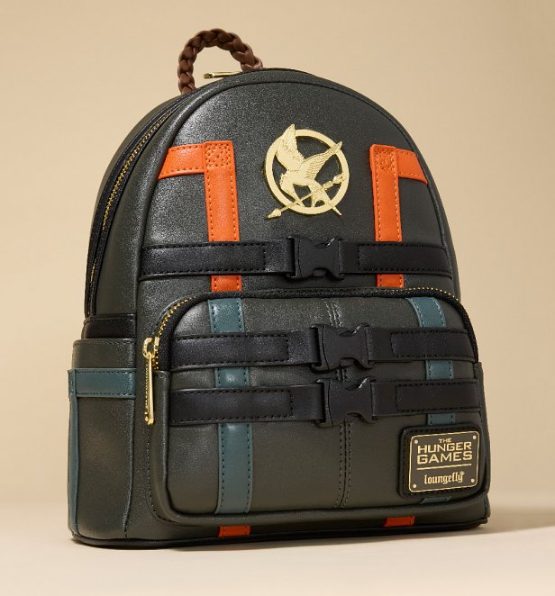 Loungefly Lionsgate The Hunger Games Katniss Everdeen Cosplay Mini Backpack Loungefly Lionsgate The Hunger Games Katniss Everdeen Cosplay Mini Backpack