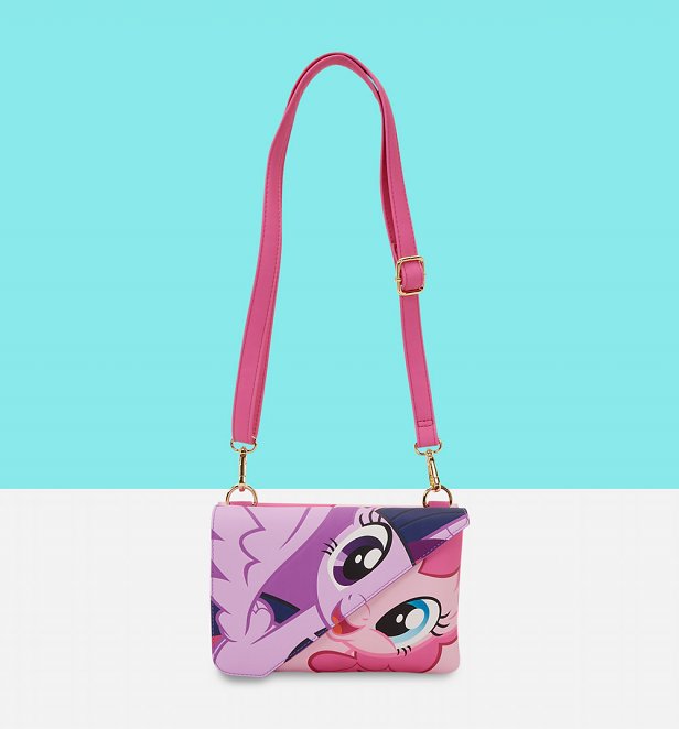 Loungefly My Little Pony Twilight Sparkle & Pinkie Pie Crossbody Bag