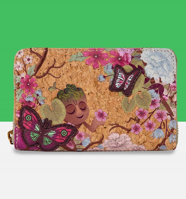 Loungefly Marvel Guardians Of The Galaxy Groot Wallet Loungefly Marvel Guardians Of The Galaxy Groot Wallet