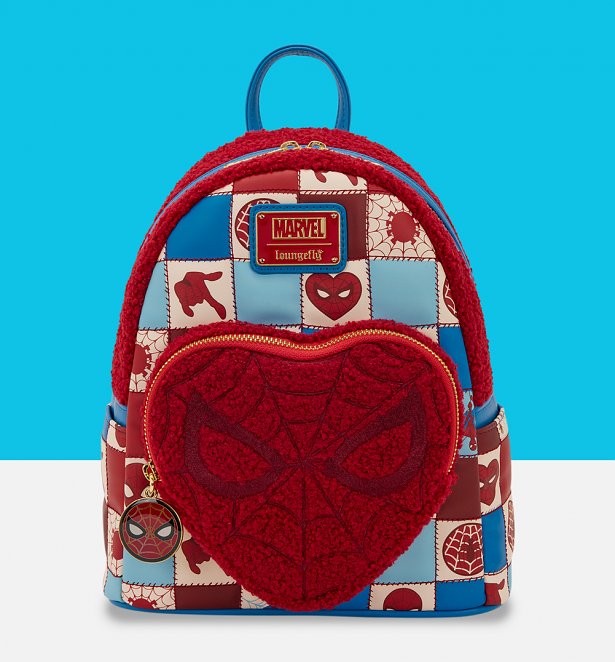 Loungefly Marvel Spider-Man Mini Backpack Loungefly Marvel Spider-Man Mini Backpack
