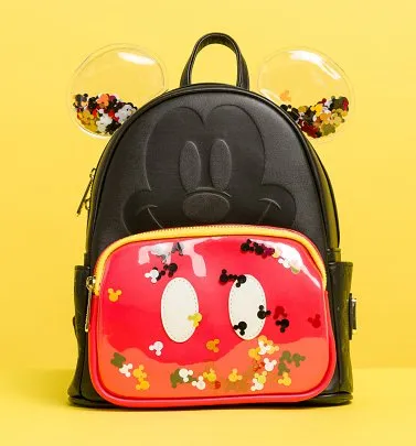 Loungefly Mickey Mouse Minimal Cosplay Confetti Mini Backpack display picture 3