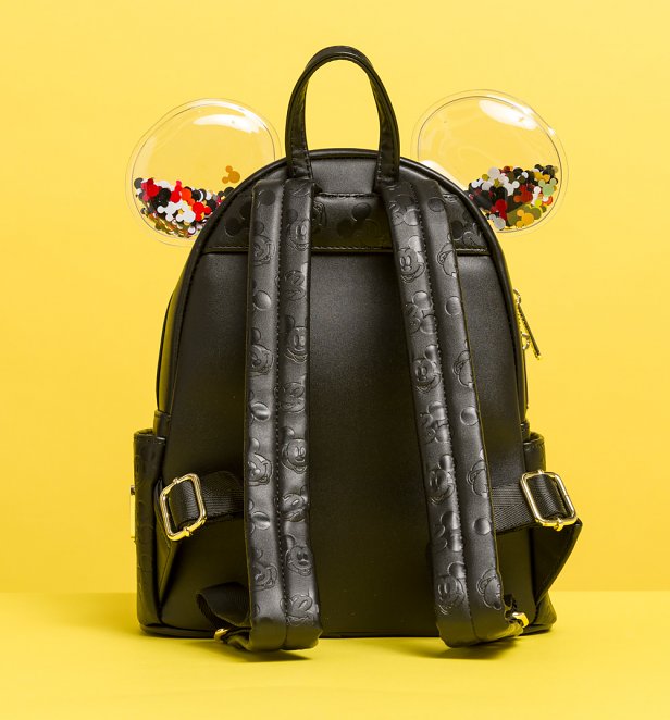 Loungefly Mickey Mouse Minimal Cosplay Confetti Mini Backpack