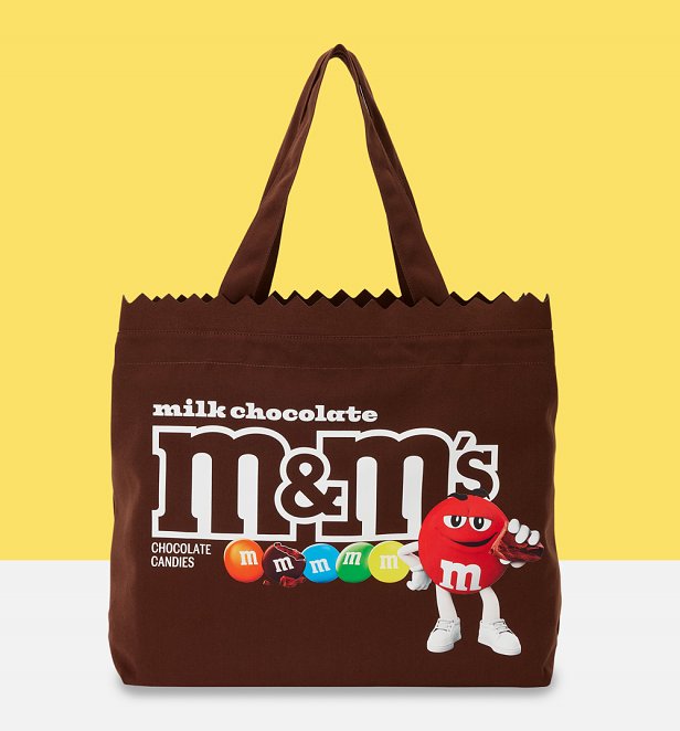 Loungefly MandM's Oversize Canvas Tote Bag Loungefly MandM's Oversize Canvas Tote Bag
