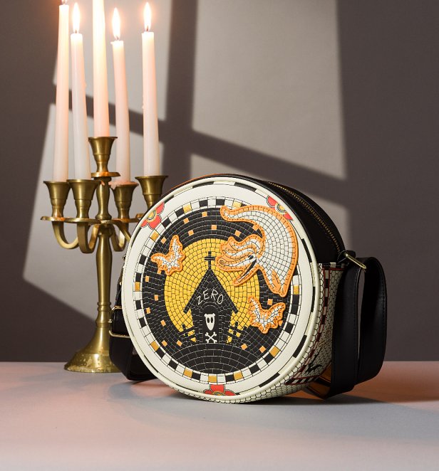Loungefly Disney The Nightmare Before Christmas Spiral Hill Crossbody Bag
