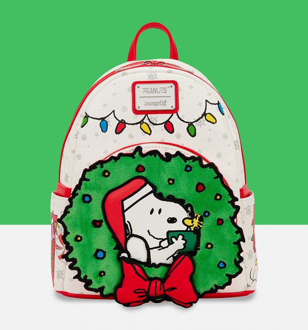 Loungefly Peanuts Holiday Mini Backpack