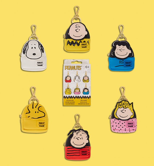 Loungefly Peanuts Mystery Mini Backpack Keychain Charm