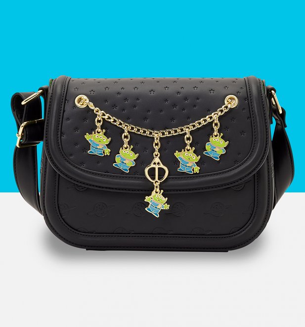 Loungefly Pixar Toy Story 5 Aliens Charm Crossbody Bag