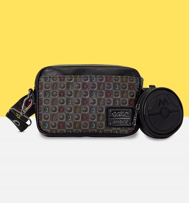 Loungefly Pokemon Legendary Beasts Sling Crossbody Bag with Coin Bag Loungefly Pokemon Legendary Beasts Sling Crossbody Bag with Coin Bag