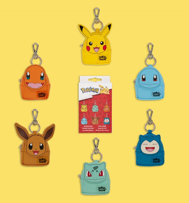 Loungefly Pokemon Mystery Mini Backpack Bag Charm