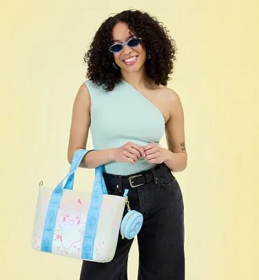 Pikachu Tonal Tote Bag by Loungefly | Pokémon Center Canada Official Site