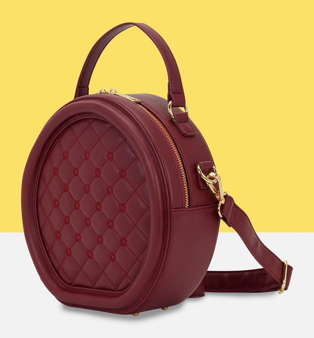 Loungefly Red Pin Trader Crossbody Bag Loungefly Red Pin Trader Crossbody Bag