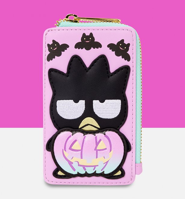 Loungefly Sanrio Badtz-Maru Pumpkin Card Holder