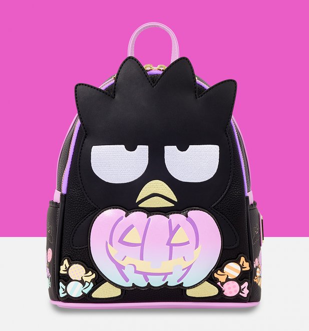 Loungefly Sanrio Badtz-Maru Pumpkin Cosplay Mini Backpack Loungefly Sanrio Badtz-Maru Pumpkin Cosplay Mini Backpack