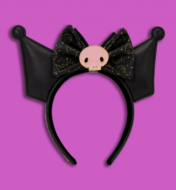 Loungefly Sanrio Kuromi 20th Anniversary Headband Loungefly Sanrio Kuromi 20th Anniversary Headband