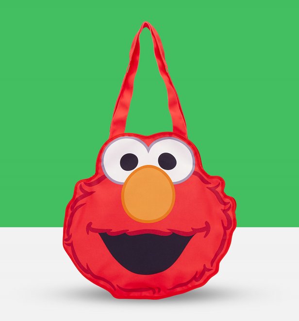Loungefly Sesame Street Elmo Large Canvas Tote Bag