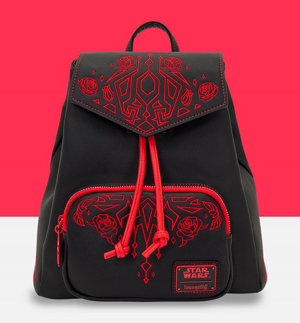 Loungefly Star Wars Darth Maul Mini Backpack Loungefly Star Wars Darth Maul Mini Backpack